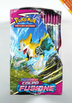 Pokemon Booster Box Spada & Scudo Colpo Fusione Sealed 2021 Italiano - Image 3