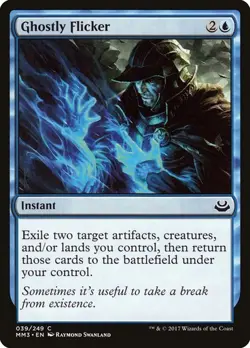 Ghostly Flicker - LP - Modern Masters 2017 MM3 MTG - Image 1