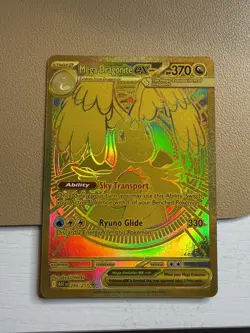 MEGA DRAGONITE EX POKEMON TCG 295/217 ASCENDED HEROES HYPER RARE - Image 1