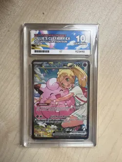 2026 Pokemon TCG Lillie’s Clefairy EX 280/217 SIR Ascended Heroes ACE 10 - Image 1