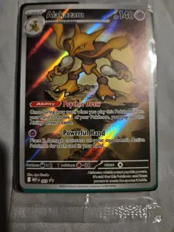 Alakazam - Pokemon Mega Evolutions - Black Star Promo 009 Sealed - Image 1