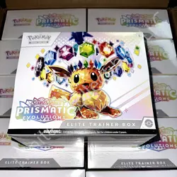 Pokemon TCG Scarlet & Violet Prismatic Evolutions Elite Trainer Box (Retail ETB) - Image 1
