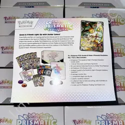 Pokemon TCG Scarlet & Violet Prismatic Evolutions Elite Trainer Box (Retail ETB) - Image 2