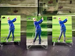 2026 Upper Deck Young Guns Jackson Koivun x 2 + CLEAR CUT ACETATE *3 CARD LOT* - Image 1