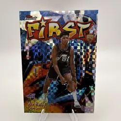 2025-26 Topps Finest Ace Bailey First X-Fractor - Image 1