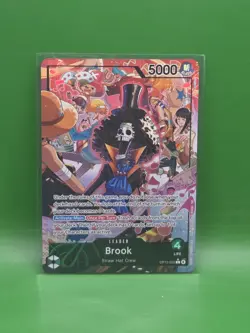 Brook OP15-022 Alt Art Adventure on Kami's Island ONE PIECE Card English - Image 1