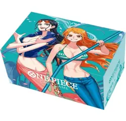 Bandai One Piece TCG Card Game Storage Box ( Nami & Nico Robin ) - Image 2