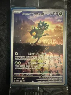 Teal Mask Ogerpon 123 Sv: Scarlet & Violet Promo Cards Holo - Image 1