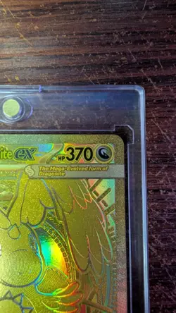 Pokemon Mega Dragonite EX Full Art Holo 370 HP Card 295/217 English - Image 2