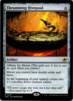 Thrumming Hivepool - R - - Normal - Edge of Eternities - #247 - NM - MTG - Image 1