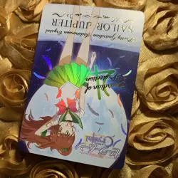 JUPITER Sailor Moon CRYSTAL MOON edition Goddess Beauty Anime Foil Girl Card - Image 3