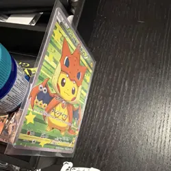 Pokemon Poncho-Wearing Pikachu Promo 208/XY-P XY-P Holo Japanese Card - Image 3