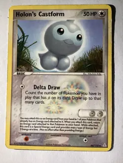 Holon's Castform 44/110 Holon Phantoms Regular Card LP Pokemon TCG - Image 1