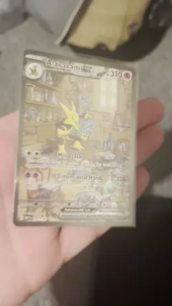 Alakazam EX 201/165 Scarlet & Violet 151 Card Sir, English, NM - Image 2