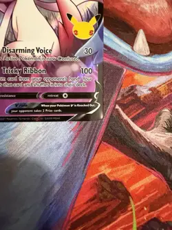 Dark Sylveon V SWSH134 SWSH: Sword & Shield Promo Card Holo NM - Image 4