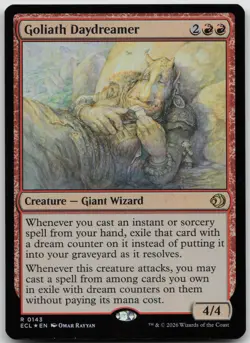 Goliath Daydreamer (Foil) Lorwyn Eclipsed 143 NM R - Image 1