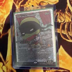 MTG - Dark Leo & Shredder (Showcase) (Fracture Foil) TMNT - Image 1
