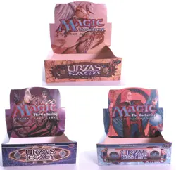 MtG EMPTY Booster Box ~ URAZ'S SAGA / LEGACY / DESTINY (zero packs) Block Set - Image 1