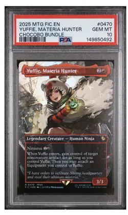 YUFFIE MATERIA HUNTER PSA 10 - Image 1