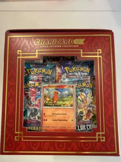 Pokemon TCG Charizard EX Super Premium Collection - Sealed - 10 Booster Packs - Image 2