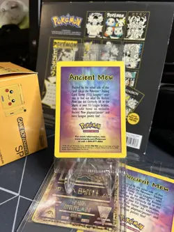 RARE pokemon ancient mew 2000 WOTC movie promo MINT SEALED - Image 1