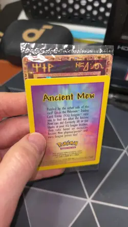 RARE pokemon ancient mew 2000 WOTC movie promo MINT SEALED - Image 2