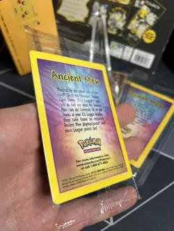RARE pokemon ancient mew 2000 WOTC movie promo MINT SEALED - Image 5