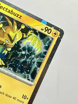 Electabuzz 125/165 (NM) •SWIRL• Cosmo Holo Scarlet & Violet: 151 2023 Pokemon - Image 4