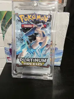 Pokemon Platinum Arceus Booster Pack | Factory Sealed Arceus Artwork - Image 1