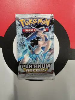 Pokemon Platinum Arceus Booster Pack | Factory Sealed Arceus Artwork - Image 3