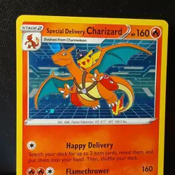Pokemon TCG Special Delivery Charizard SWSH075 NM - Image 2