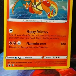 Pokemon TCG Special Delivery Charizard SWSH075 NM - Image 3
