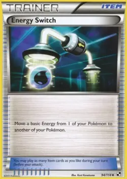x4 Energy Switch - 94/114 - Uncommon Pokemon Black & White M/NM - Image 1