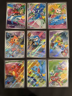 Pokemon TCG First Partner Illustration Collection Series 1 Complete Set - Image 1