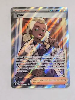 Tyme 143/131 Prismatic Evolutions Ultra Rare Pokemon TCG - NM - Image 1