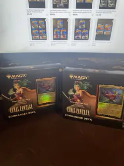MTG Magic the Gathering Final Fantasy Limit Break + 2 Revival Trance Decks - Image 4