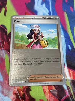 Pokemon Phantasmal Flames #87/94 Dawn Reverse Holo - Image 1