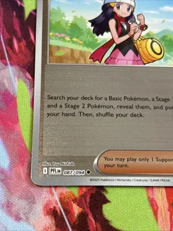Pokemon Phantasmal Flames #87/94 Dawn Reverse Holo - Image 4