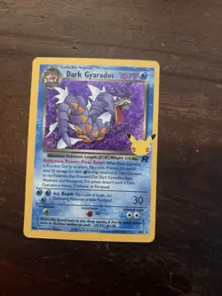 Pokemon TCG Dark Gyarados 8/82 Celebrations NM Condition - Image 2