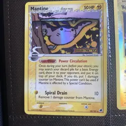 Mantine Delta Species Reverse Holo Dragon Frontiers 20/101 Pokemon TCG - Image 1