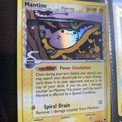 Mantine Delta Species Reverse Holo Dragon Frontiers 20/101 Pokemon TCG - Image 2