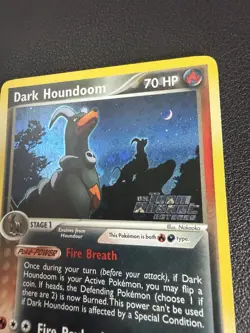 Pokemon TCG Dark Houndoom EX Team Rocket Returns 37 Reverse Holo Uncommon NM - Image 4