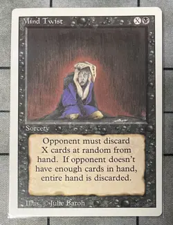 MIND TWIST 3RD Edition MTG Revised Magic the Gathering - Image 1