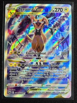 Zeraora VSTAR GG43/GG70 (Galarian Gallery) Crown Zenith Near Mint - Image 1