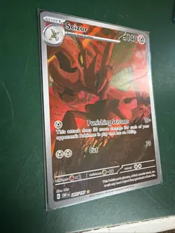 Scizor 205/197 Pokemon Obsidian Flames Illustration Rare Alt Art Full Art IR - Image 3