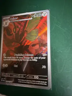 Scizor 205/197 Pokemon Obsidian Flames Illustration Rare Alt Art Full Art IR - Image 4