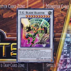 1x T.G. Blade Blaster - Super Rare - LC5D-EN215 - 1st Ed - LP - Image 1