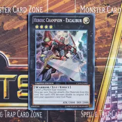 1x Heroic Champion - Excalibur - Secret Rare - CT09-EN002 - Limited Edition - LP - Image 1
