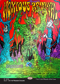 🐛 Secret Lair Buggin' Out - FOIL - Noxious Revival MTG - Grist, the Hunger Tide - Image 4