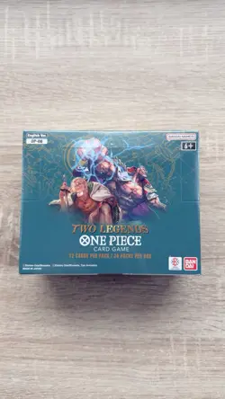 One Piece TCG OP08 Two Legends Booster Box | English | New & Sealed | OP8 - Image 1